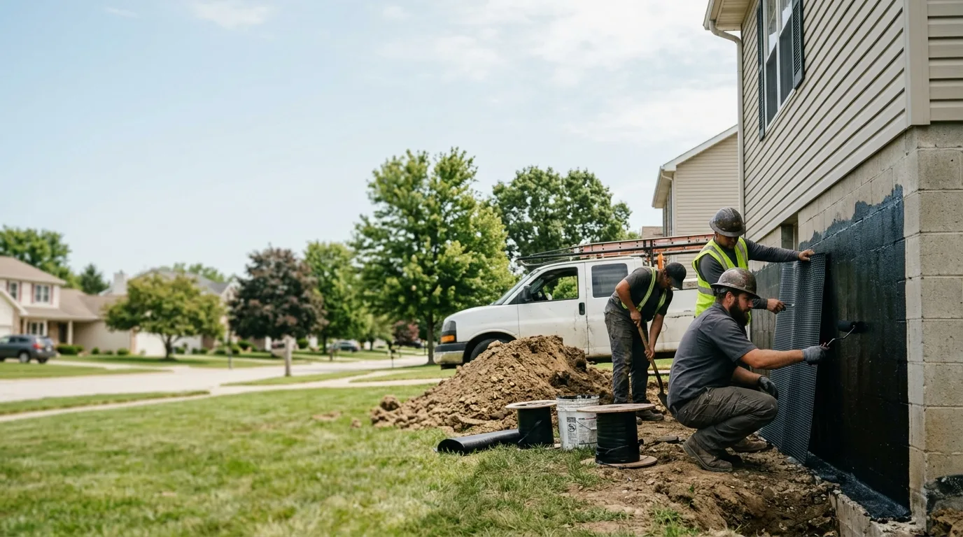 Basement Waterproofing in Custar, OH near me